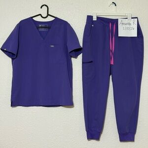 Amethyst Figs Scrub Set - Size Large